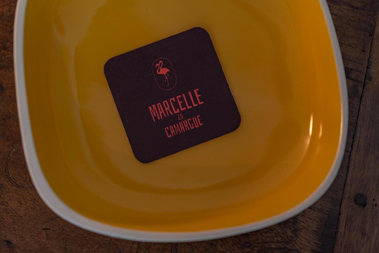 Hotel Marcelle en Camargue Aigues-Mortes Exterior foto